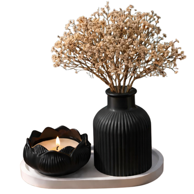 Midnight Bloom Décor Set