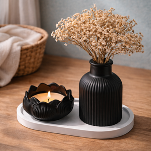 Midnight Bloom Décor Set