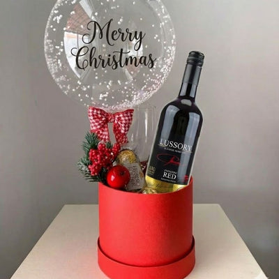 The Merry Christmas Wine & Treats Box