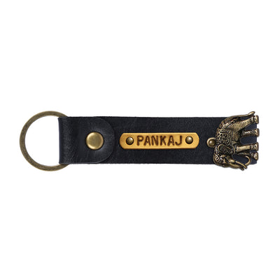 Personalized Leather Keychains