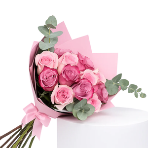 Rosé Whisper – Pink Rose Bouquet