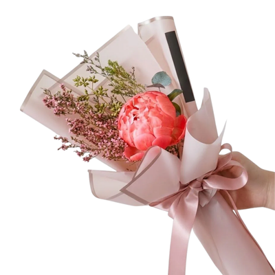 Lilac Whisper Peony & Wildflower Gift