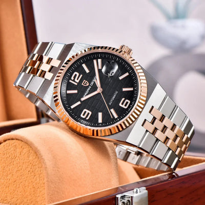 PAGANI DESIGN 3D Rhombus Dial Automatic Watch For Men 40.5mm | PD-YS027