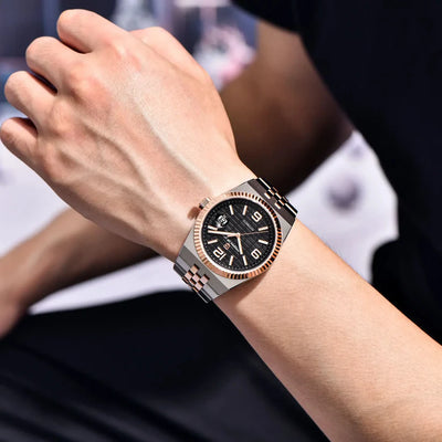 PAGANI DESIGN 3D Rhombus Dial Automatic Watch For Men 40.5mm | PD-YS027