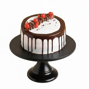 Two-Tone Chocolate Drip Cake