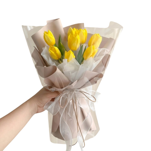 Golden Sunshine Tulip Bouquet