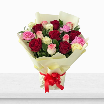 The "Love's Duet" Rose Bouquet