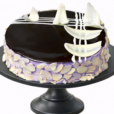 Midnight Almond cake