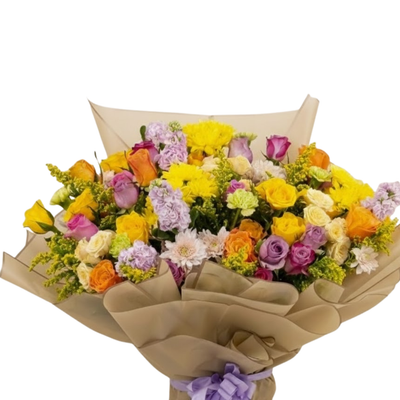 The "Radiant Splendor" Mixed Bouquet