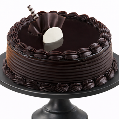 Midnight dark Truffle cake
