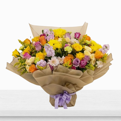 The "Radiant Splendor" Mixed Bouquet