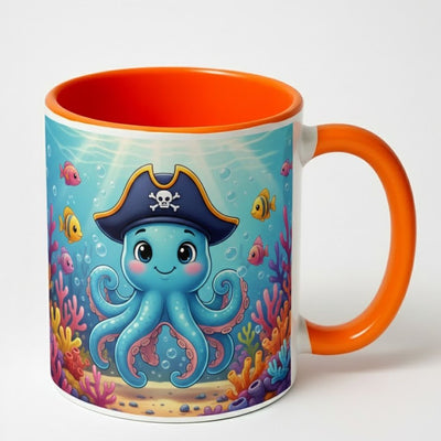 Personalized Photo Mug – Custom Color Handle