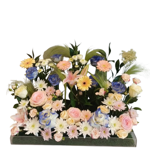 Seaside Pastel Dream Tray Arrangement