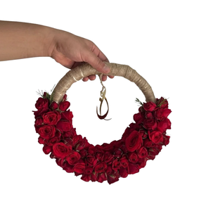 The Eternal Embrace Rose Wreath