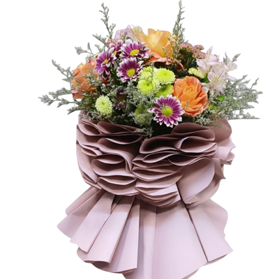 The Vibrant Papaya Sunset Bouquet