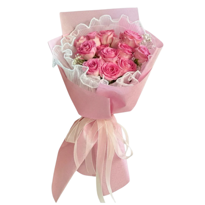 The Sweet Pink Ruffle Bouquet