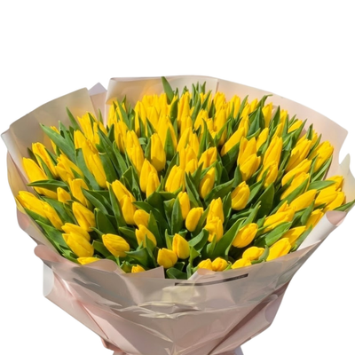Sunny Rays Tulip Bouquet