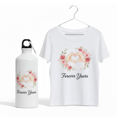 Personalized  bottle and tshirt