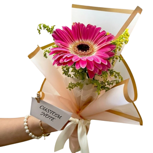 Magenta Solo Gesture Bouquet