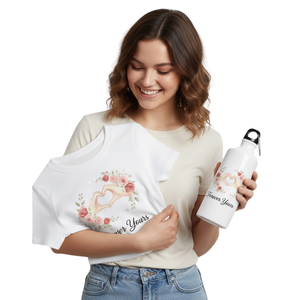 Personalized  bottle and tshirt