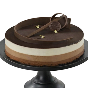 Trio Chocolate Mousse Cake