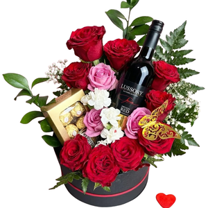 Lussory Wine & Roses Luxury Hamper