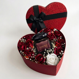 Midnight Bloom Heart Box