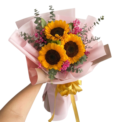 Blushing Sunshine & Gold Trio