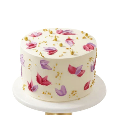 Luxury 50 Red Rose Bouquet & Artisan Cake Combo