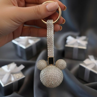 Minnie Mouse Silhouette Keychain