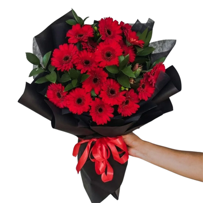 Crimson Midnight Bouquet
