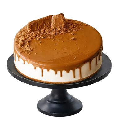 Spiced Biscoff Drip Cake