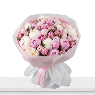 Romantic Peony Medley Bouquet