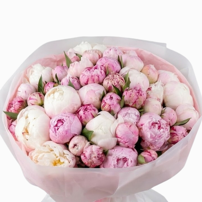 Romantic Peony Medley Bouquet