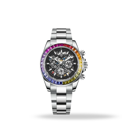 PAGANI DESIGN Skeleton Mechanical Men's Watches 40mm | PD-1777