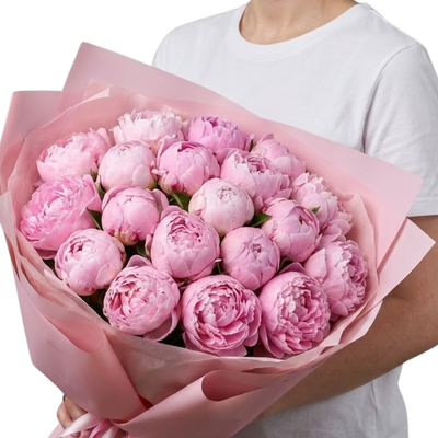 Enchanted Peony & Eucalyptus Bouquet