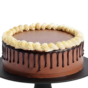 brown choco Drip Cake