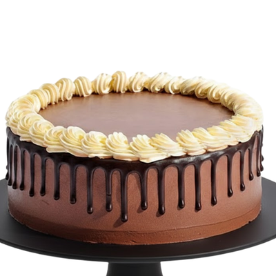 brown choco Drip Cake