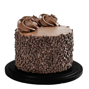 dark coco mountain cake