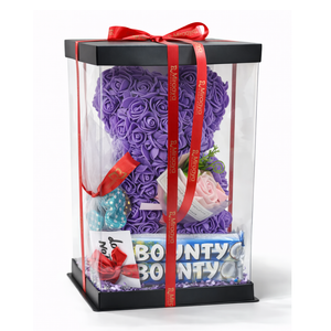 purple Teddy Gift Box