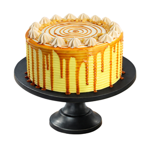 Golden Caramel Swirl cake