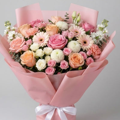 The "Sweet Serenity" Pastel Bouquet