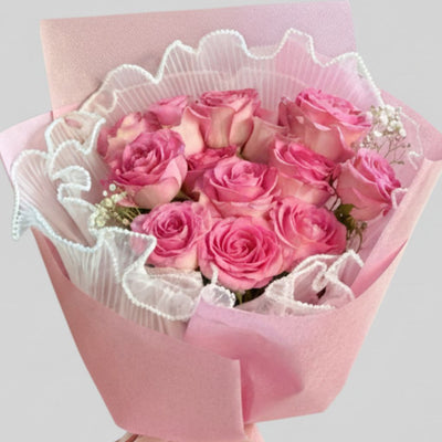 The Sweet Pink Ruffle Bouquet