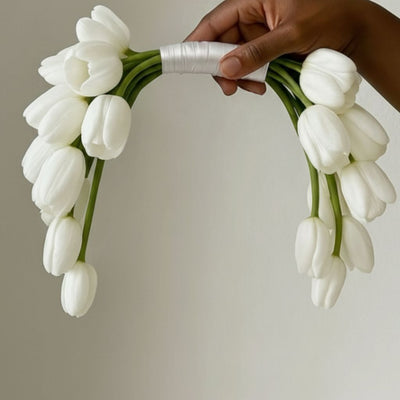 The Modern Arch Tulip Bouquet