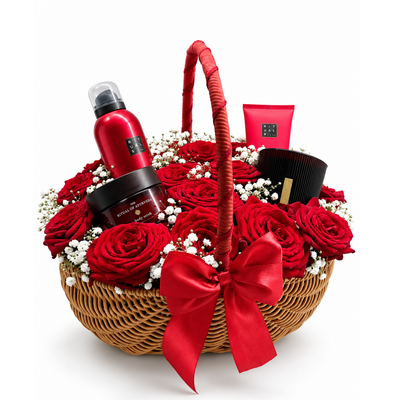 The Ritual of Ayurveda Rose Luxury Gift Basket
