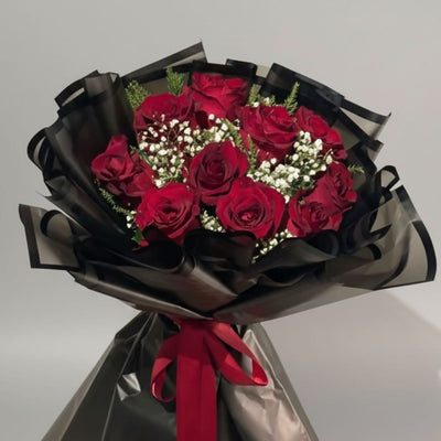 The Crimson Delight Bouque