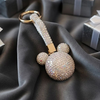 Minnie Mouse Silhouette Keychain
