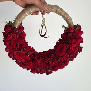 The Eternal Embrace Rose Wreath