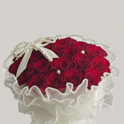 The Velvet Romance Pearl Bouquet