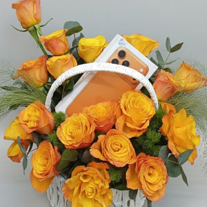 Sunset Citrus Surprise Basket